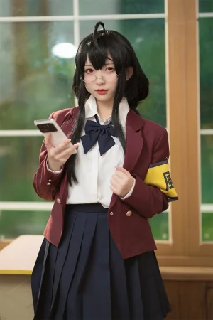 《大凤jk放学后风纪委员》｜花铃 · 71张写真