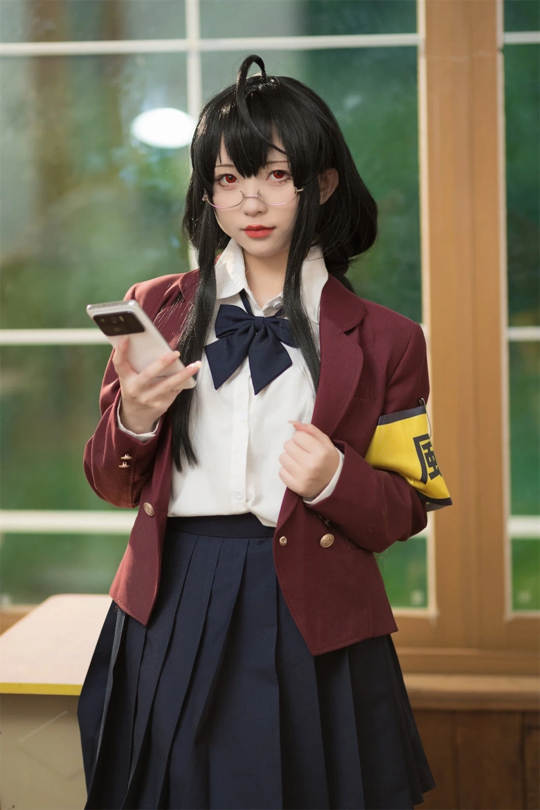 《大凤jk放学后风纪委员》｜花铃 · 71张写真