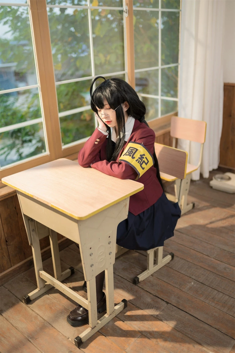 《大凤jk放学后风纪委员》｜花铃 · 71张写真