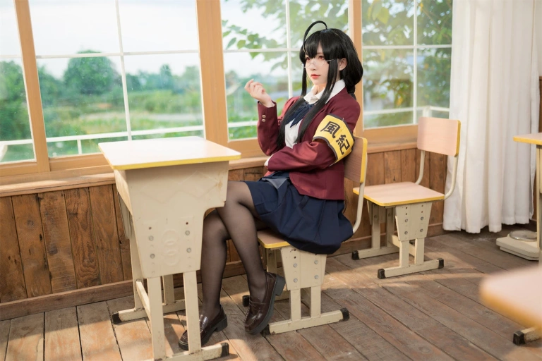 《大凤jk放学后风纪委员》｜花铃 · 71张写真