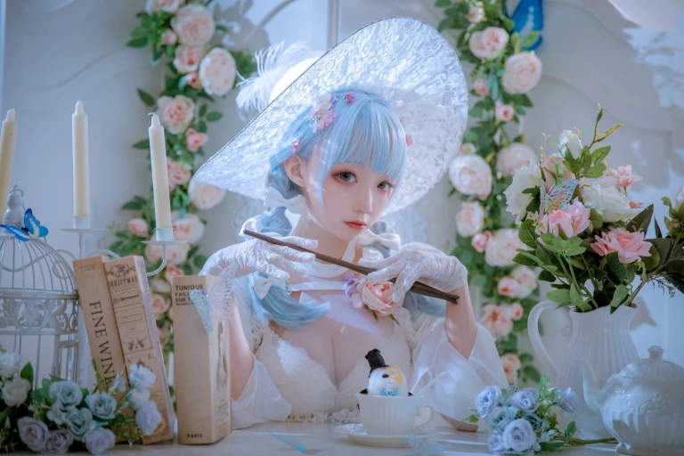 《纯白魔女》｜小野寺地瓜 · 15张写真