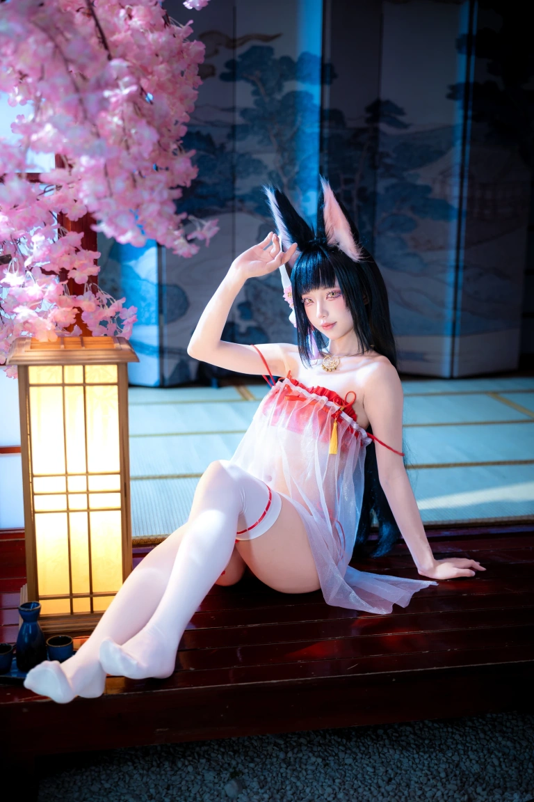 《碧蓝航线长门睡衣》｜狐玖玖 · 29张写真
