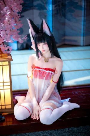 《碧蓝航线长门睡衣》｜狐玖玖 · 29张写真
