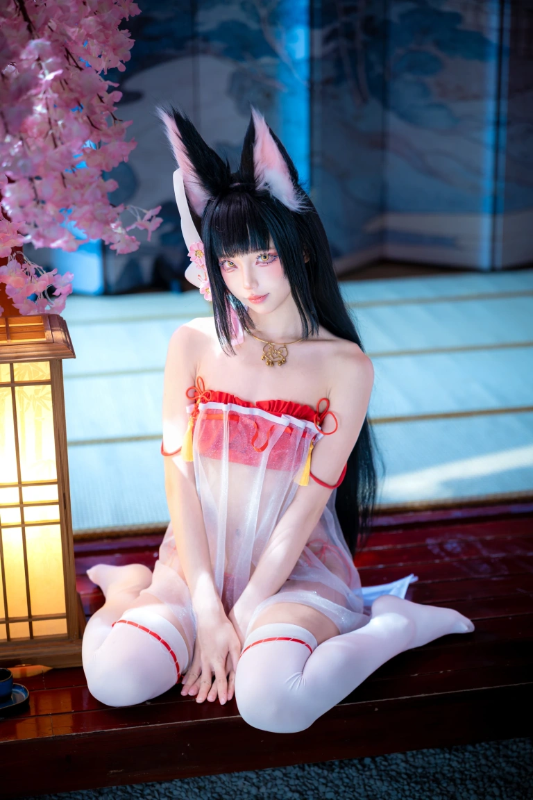 《碧蓝航线长门睡衣》｜狐玖玖 · 29张写真