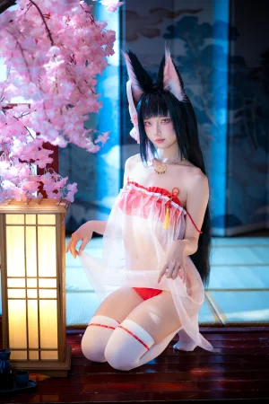 《碧蓝航线长门睡衣》｜狐玖玖 · 29张写真
