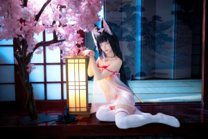 《碧蓝航线长门睡衣》｜狐玖玖 · 29张写真
