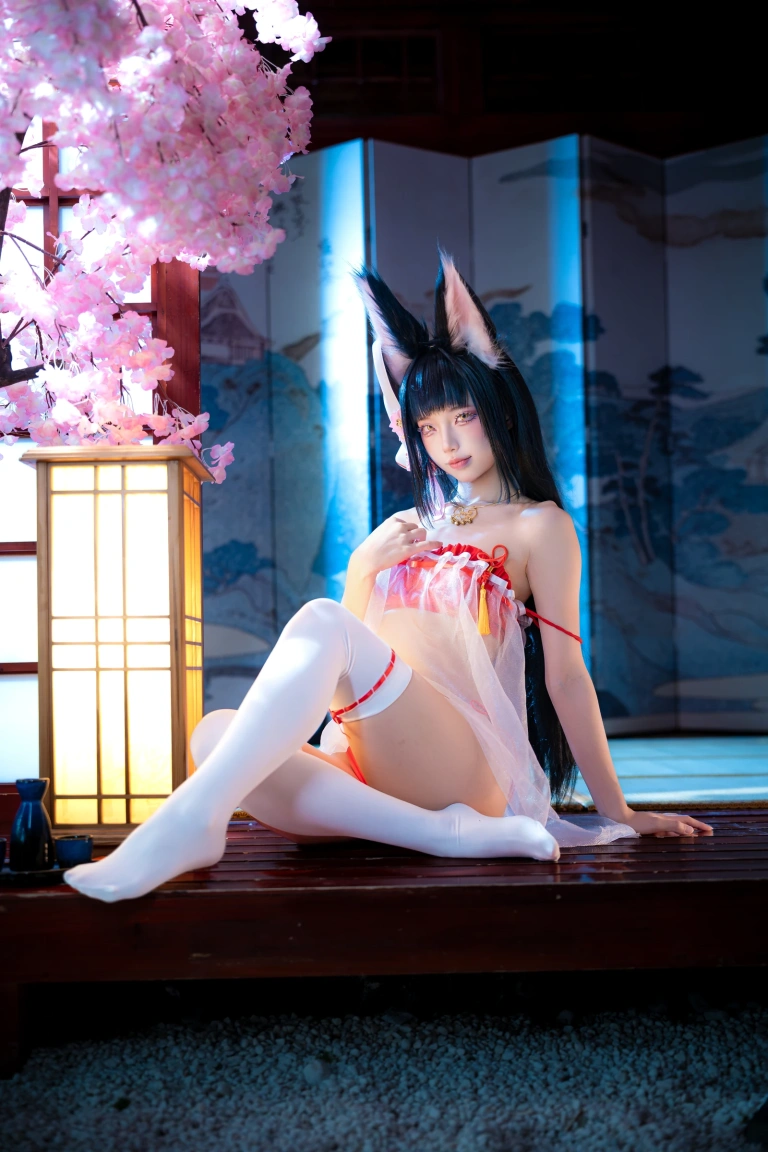 《碧蓝航线长门睡衣》｜狐玖玖 · 29张写真