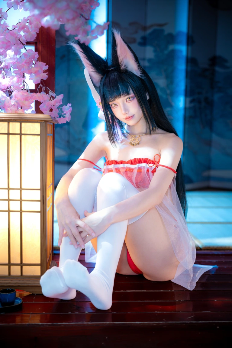 《碧蓝航线长门睡衣》｜狐玖玖 · 29张写真