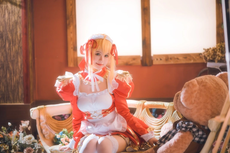《FGO 尼禄女仆》｜星黛鹿鹿 · 34张写真