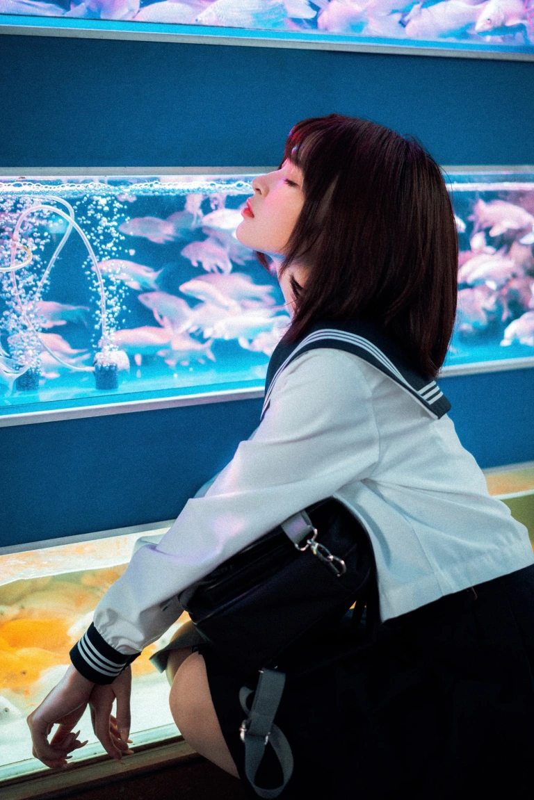 《金鱼jk》｜河豚抚子 · 25张写真