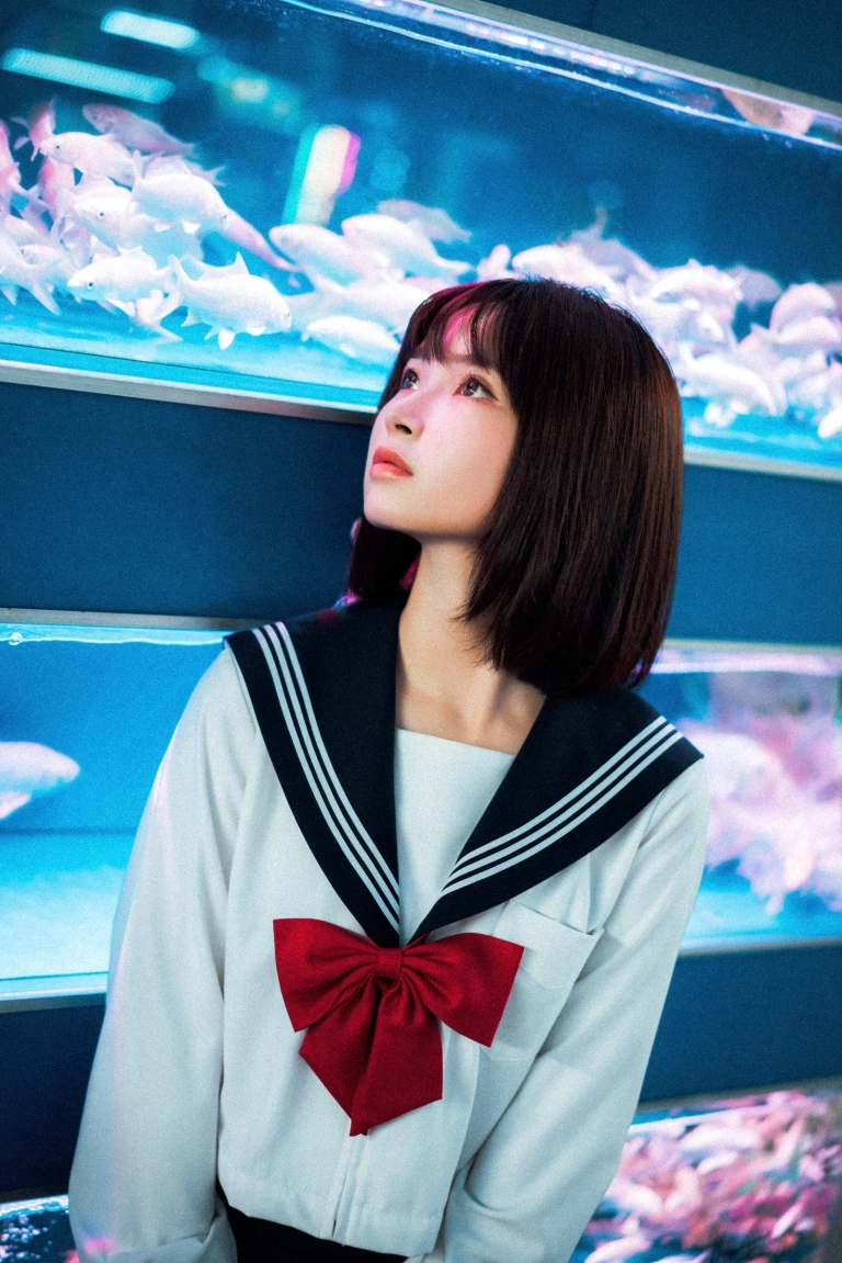 《金鱼jk》｜河豚抚子 · 25张写真