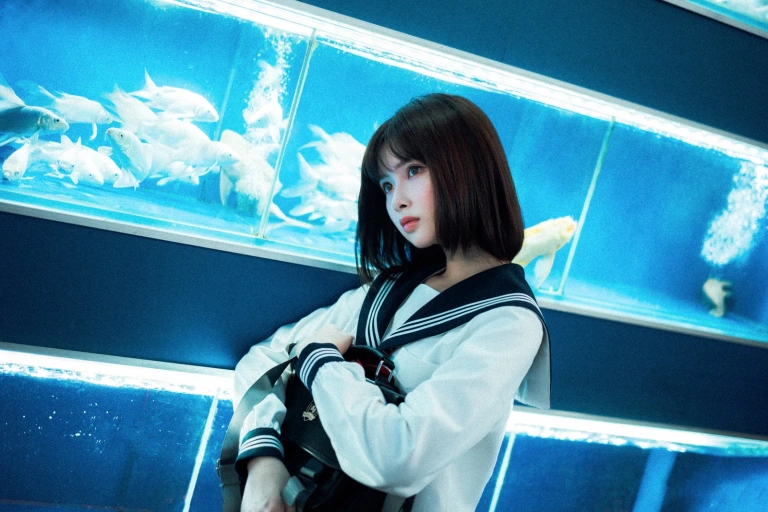 《金鱼jk》｜河豚抚子 · 25张写真