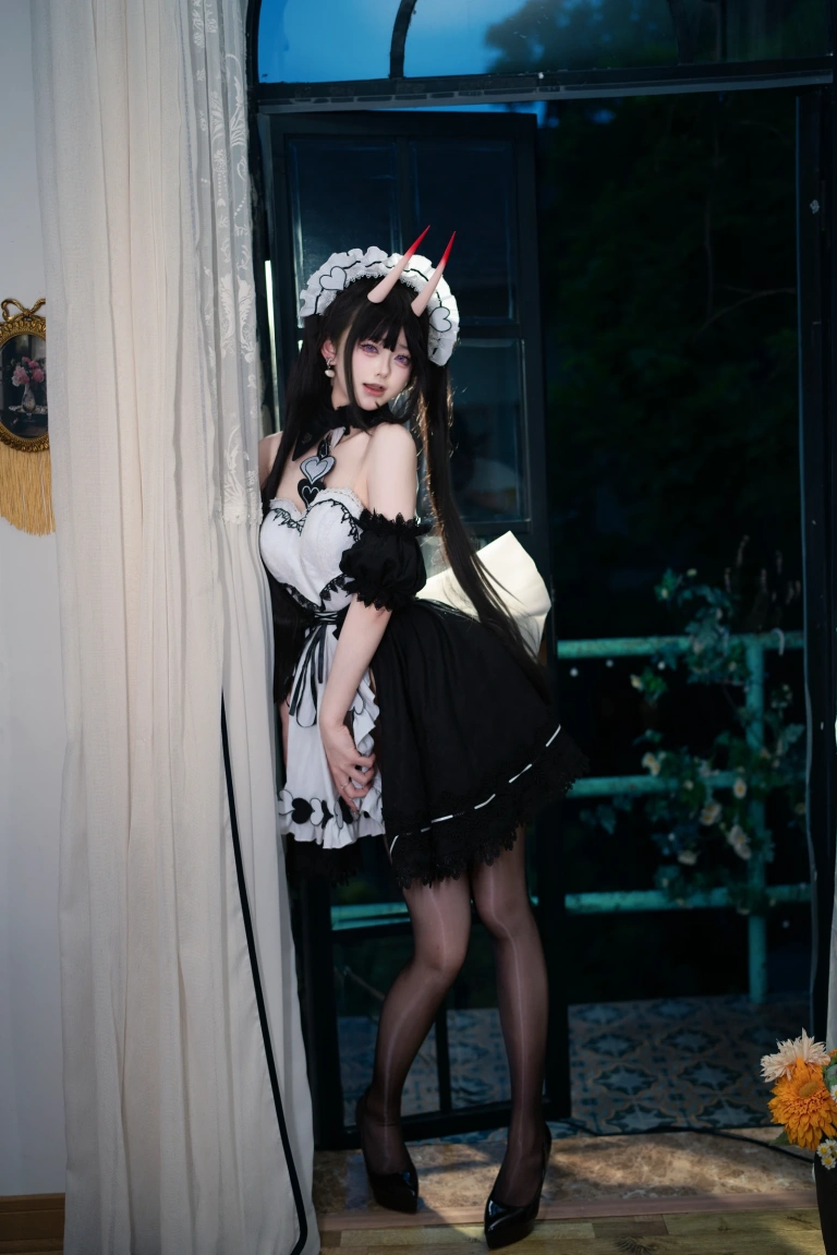 《碧蓝航线 能代 女仆》｜前野太太 · 39张写真