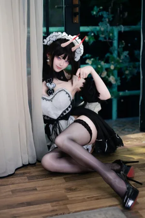 《碧蓝航线 能代 女仆》｜前野太太 · 39张写真