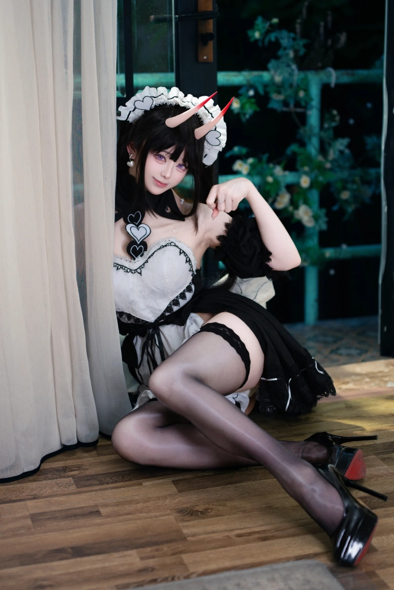 《碧蓝航线 能代 女仆》｜前野太太 · 39张写真