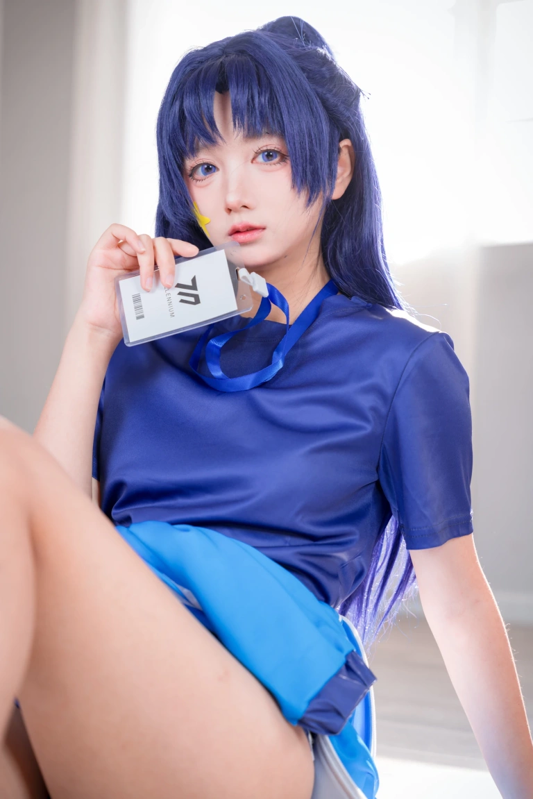 《蔚蓝档案 早濑优香体操服》｜喜欢爱理吗 · 75张写真