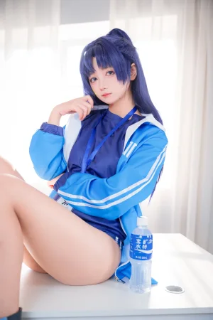 《蔚蓝档案 早濑优香体操服》｜喜欢爱理吗 · 75张写真