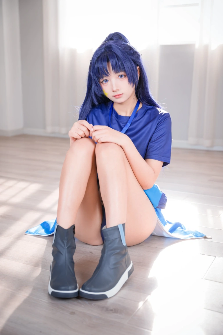 《蔚蓝档案 早濑优香体操服》｜喜欢爱理吗 · 75张写真