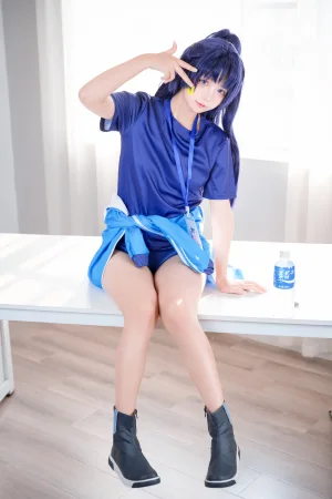 《蔚蓝档案 早濑优香体操服》｜喜欢爱理吗 · 75张写真