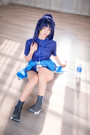 《蔚蓝档案 早濑优香体操服》｜喜欢爱理吗 · 75张写真