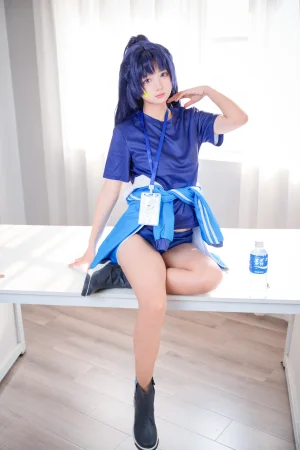 《蔚蓝档案 早濑优香体操服》｜喜欢爱理吗 · 75张写真