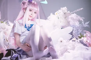 《蔚蓝档案 圣园未花》｜矢量鱼 · 27张写真