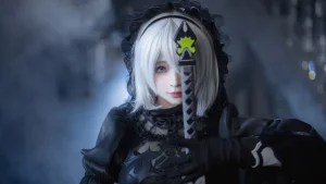 《2B 尼尔机械纪元》｜叉子宝宝 · 19张写真