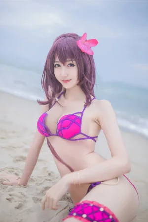 《泳装斯卡哈》｜木棉棉 · 21张写真