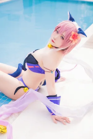 《九月舰长 宫坂珠希 泳装》｜贞子蜜桃 · 30张写真