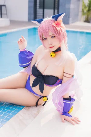 《九月舰长 宫坂珠希 泳装》｜贞子蜜桃 · 30张写真