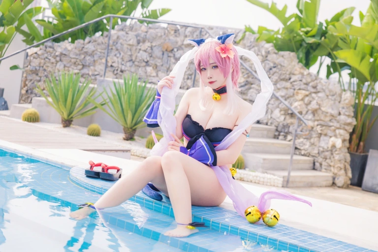 《九月舰长 宫坂珠希 泳装》｜贞子蜜桃 · 30张写真