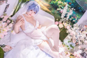 《新世纪福音战士 绫波丽花嫁》｜星黛鹿鹿 · 53张写真