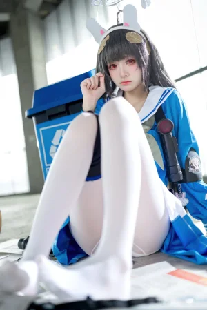 《蔚蓝档案 霞沢美游》｜九柒喵 · 55张写真