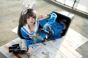 《蔚蓝档案 霞沢美游》｜九柒喵 · 55张写真