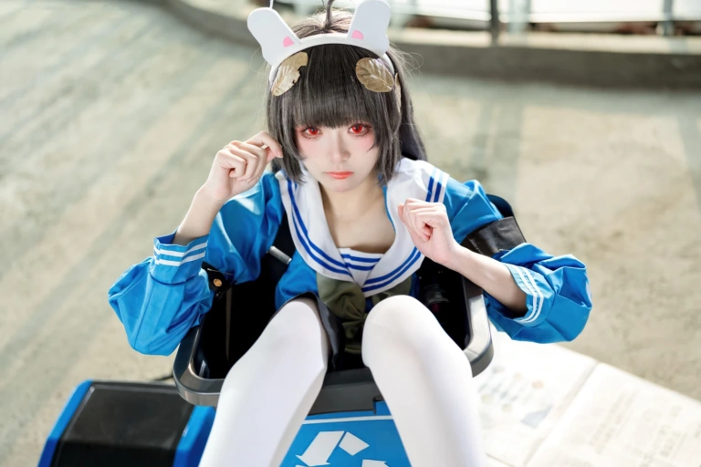 《蔚蓝档案 霞沢美游》｜九柒喵 · 55张写真