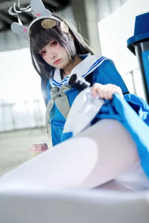 《蔚蓝档案 霞沢美游》｜九柒喵 · 55张写真