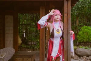 《八重神子Cosplay集》｜前羽 · 36张写真