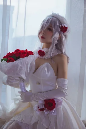 《少女前线 G36C 花嫁》｜日奈娇(椎名莜) · 40张写真