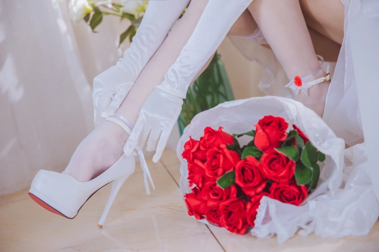 《少女前线 G36C 花嫁》｜日奈娇(椎名莜) · 40张写真