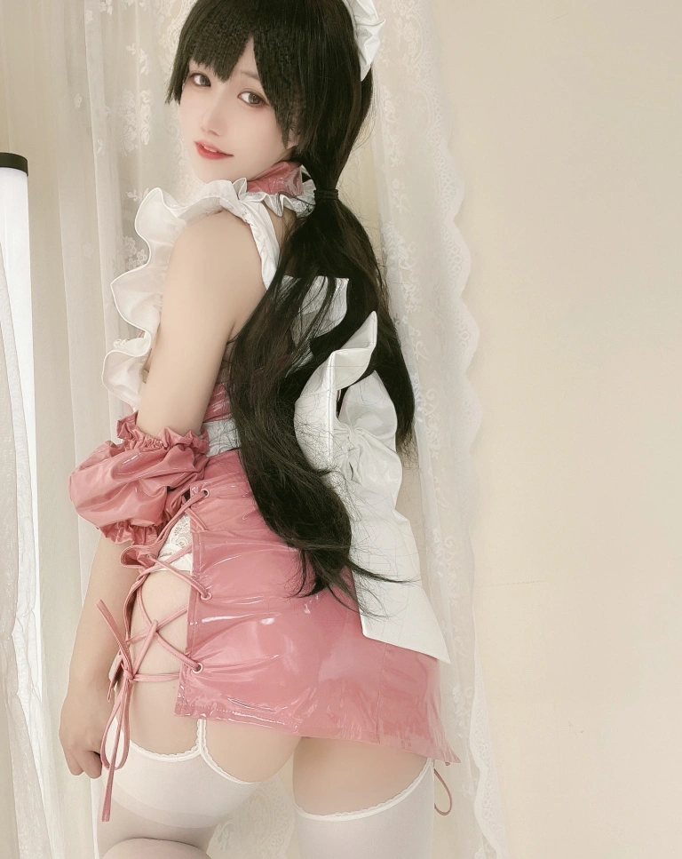 《粉色漆皮女仆》｜小仓千代 · 29张写真