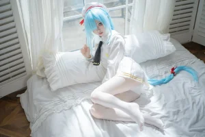 《碧蓝航线 雅努斯水手服》｜矢量鱼 · 38张写真