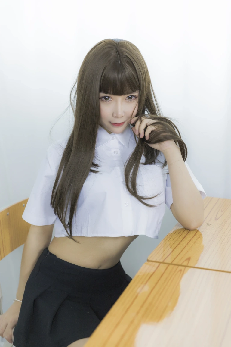 《等你下课》｜抱走莫子 · 42张写真