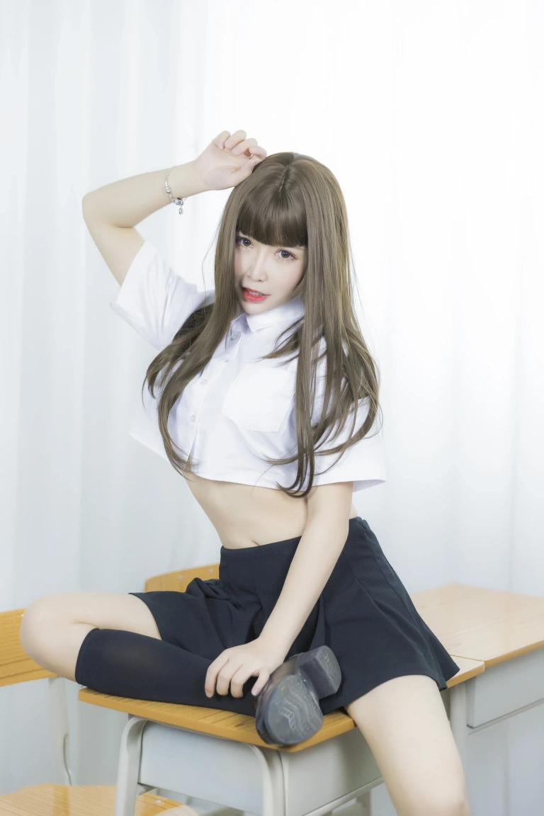 《等你下课》｜抱走莫子 · 42张写真