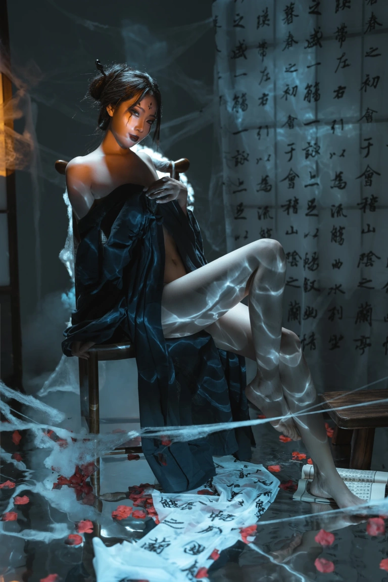 《四妹》｜杏仁曲奇 · 50张写真