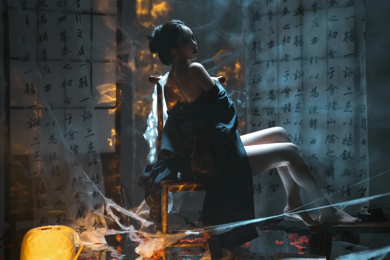 《四妹》｜杏仁曲奇 · 50张写真