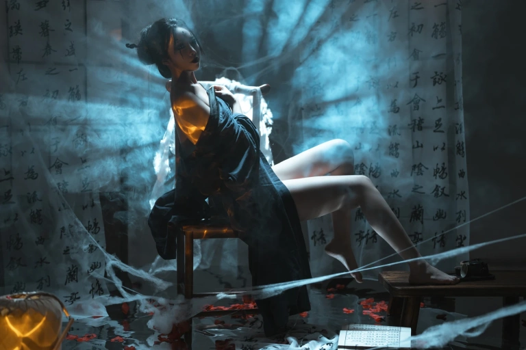 《四妹》｜杏仁曲奇 · 50张写真