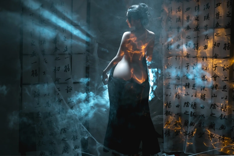 《四妹》｜杏仁曲奇 · 50张写真