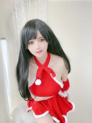 《红色圣诞礼物裙》｜小仓千代 · 23张写真