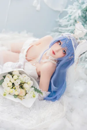 《碧蓝航线 新泽西 花园白雪之仪》｜瓦斯塔亚小龙虾 · 26张写真