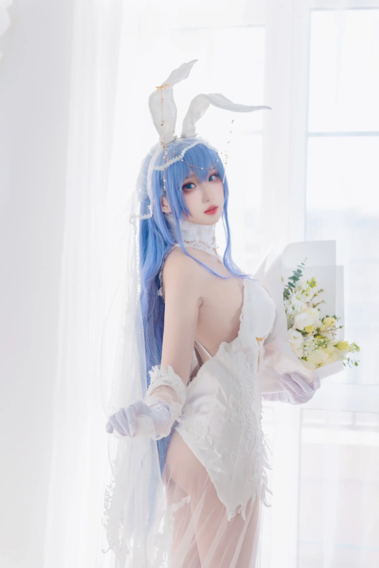 《碧蓝航线 新泽西 花园白雪之仪》｜瓦斯塔亚小龙虾 · 26张写真
